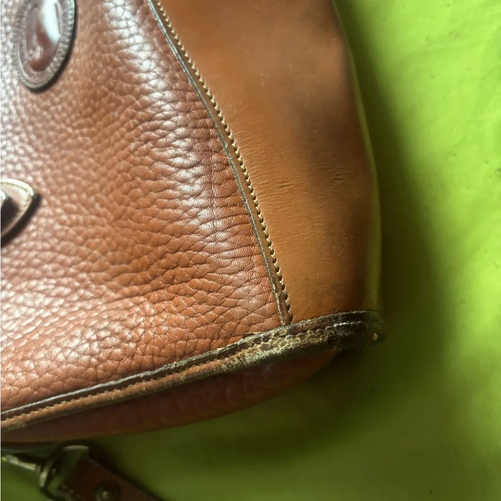 Dooney & Bourke Tan Leather Bag - Picture 5 of 6
